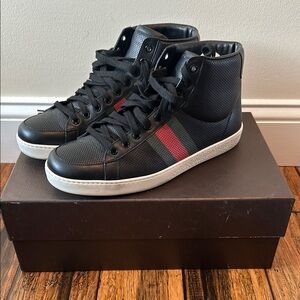 Gucci high top sneakers limited edition